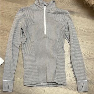 Grey Lululemon Zip-Up